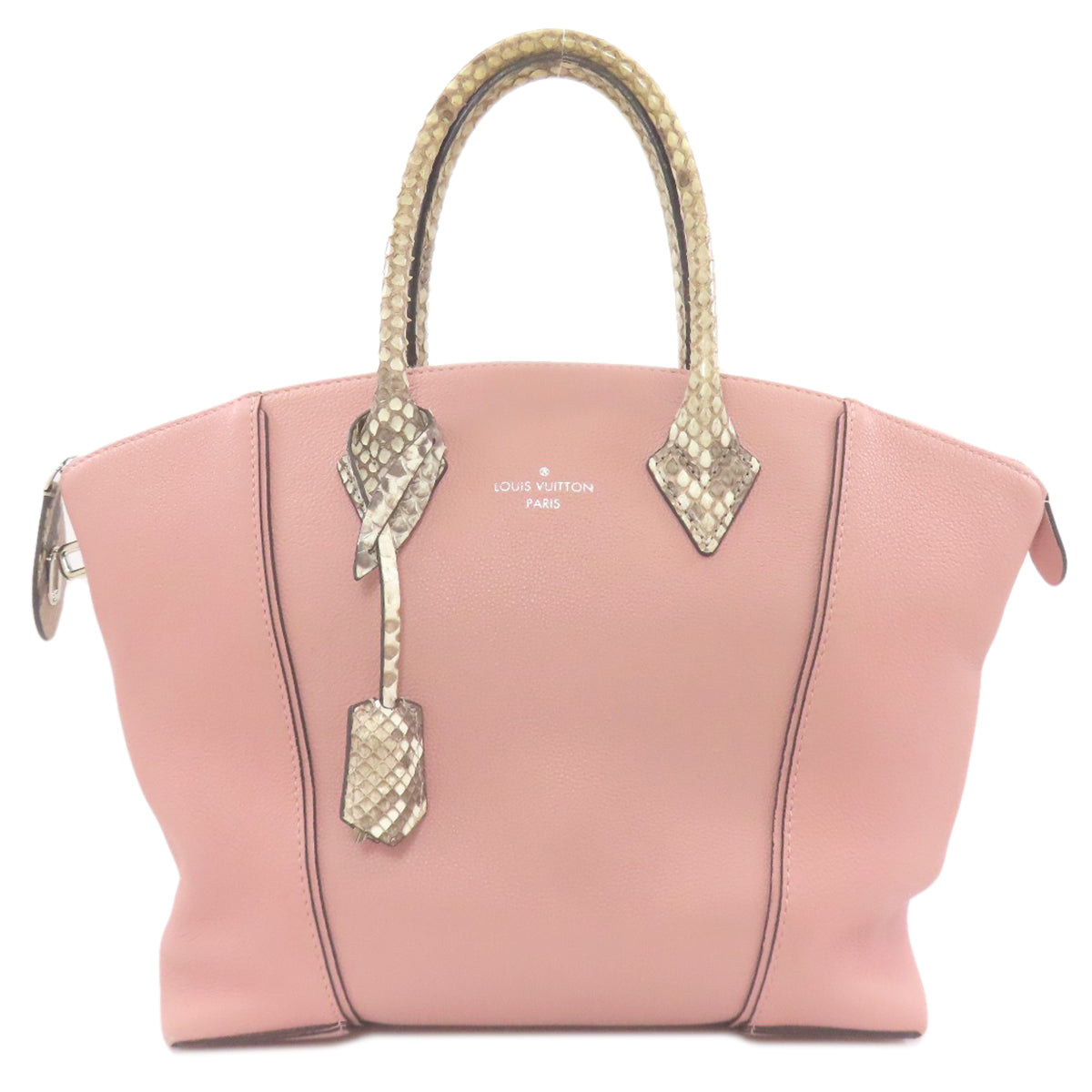 LOUIS VUITTON ルイヴィトン N92045 パルナセア ロックイットPM ハンドバッグ カーフ レディース 中古