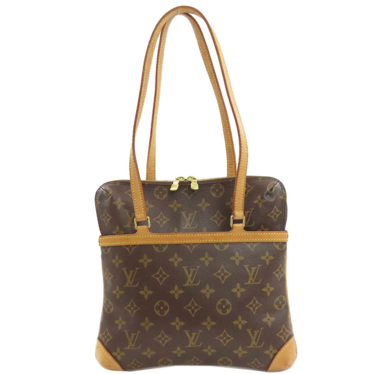 LOUIS VUITTON ルイヴィトン M51141 クーサンGM ハンドバッグ モノグラムキャンバス レディース 中古