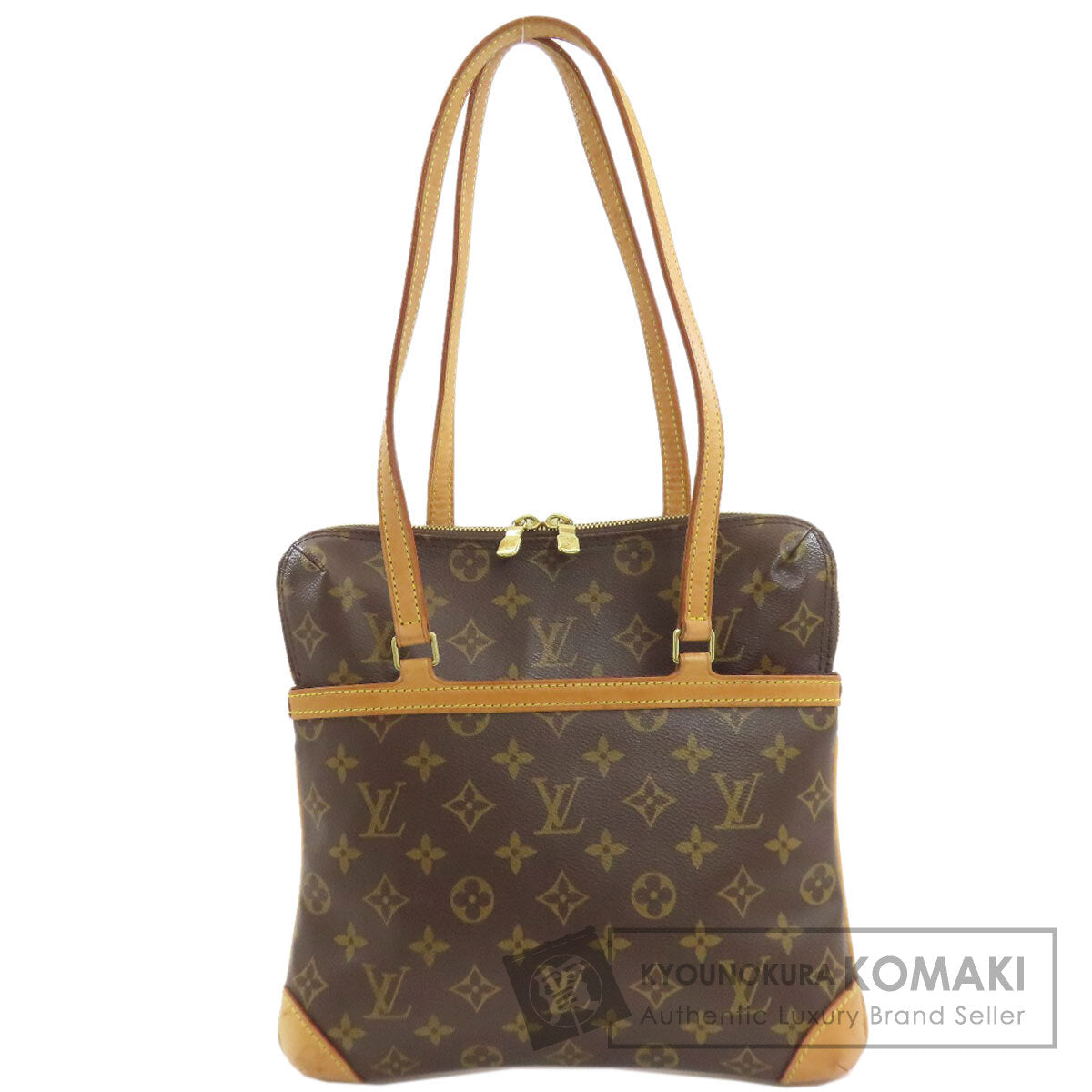 LOUIS VUITTON ルイヴィトン M51141 クーサンGM ハンドバッグ モノグラムキャンバス レディース 中古