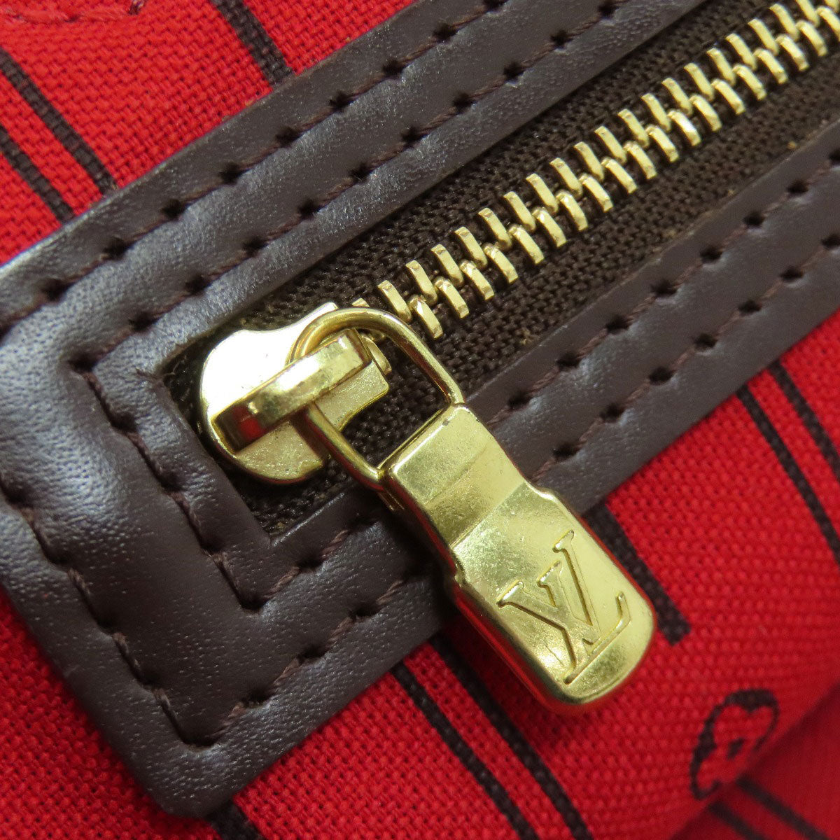 LOUIS VUITTON ルイヴィトン N51105 ネヴァーフルMM トートバッグ ダミエキャンバス レディース 中古