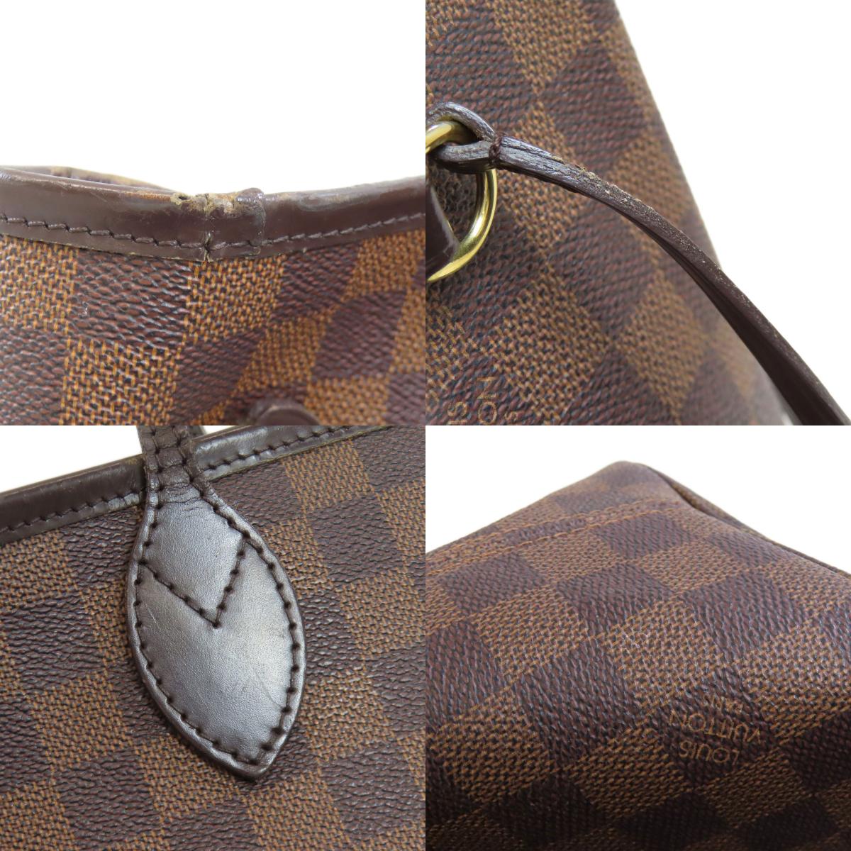 LOUIS VUITTON ルイヴィトン N51105 ネヴァーフルMM トートバッグ ダミエキャンバス レディース 中古