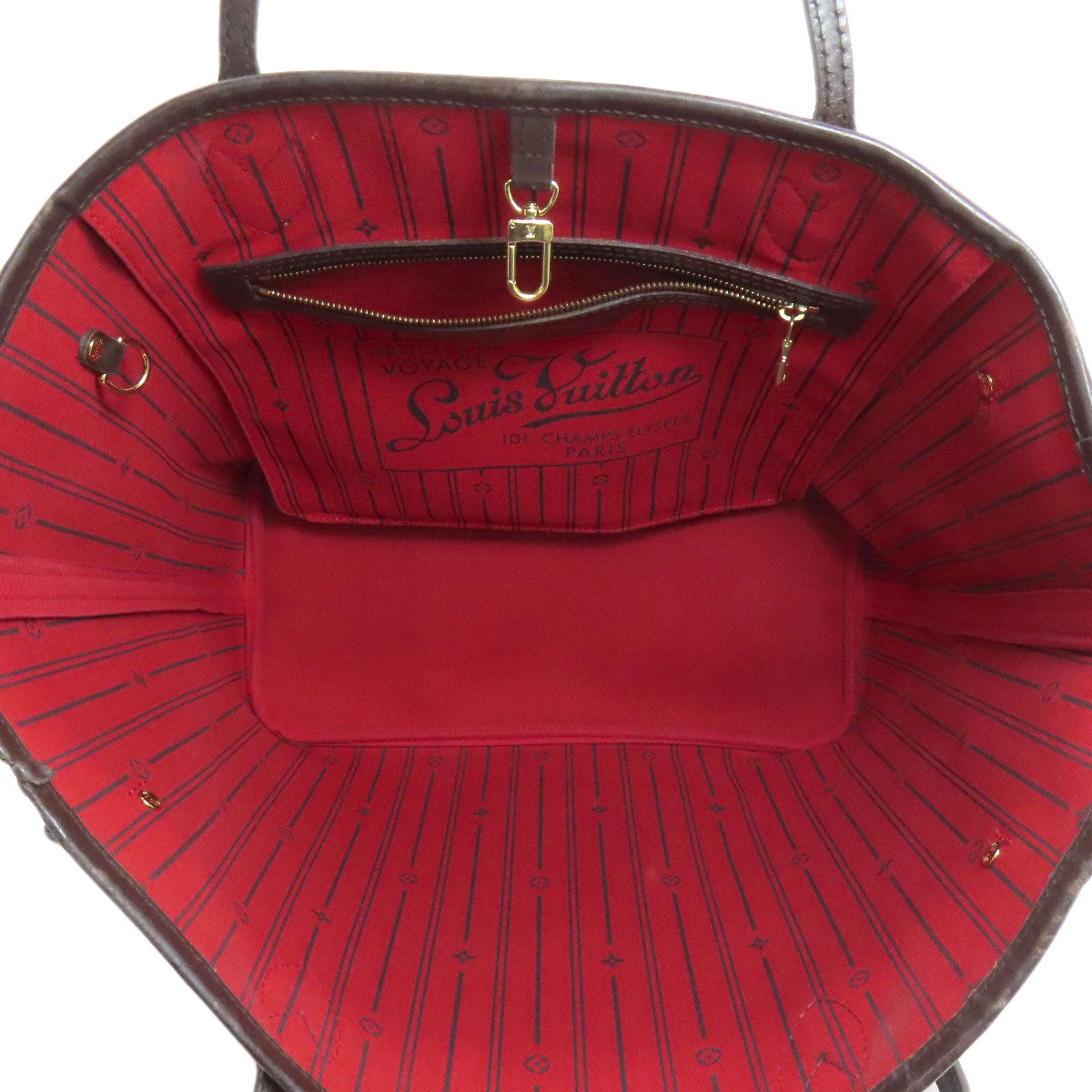 LOUIS VUITTON ルイヴィトン N51105 ネヴァーフルMM トートバッグ ダミエキャンバス レディース 中古