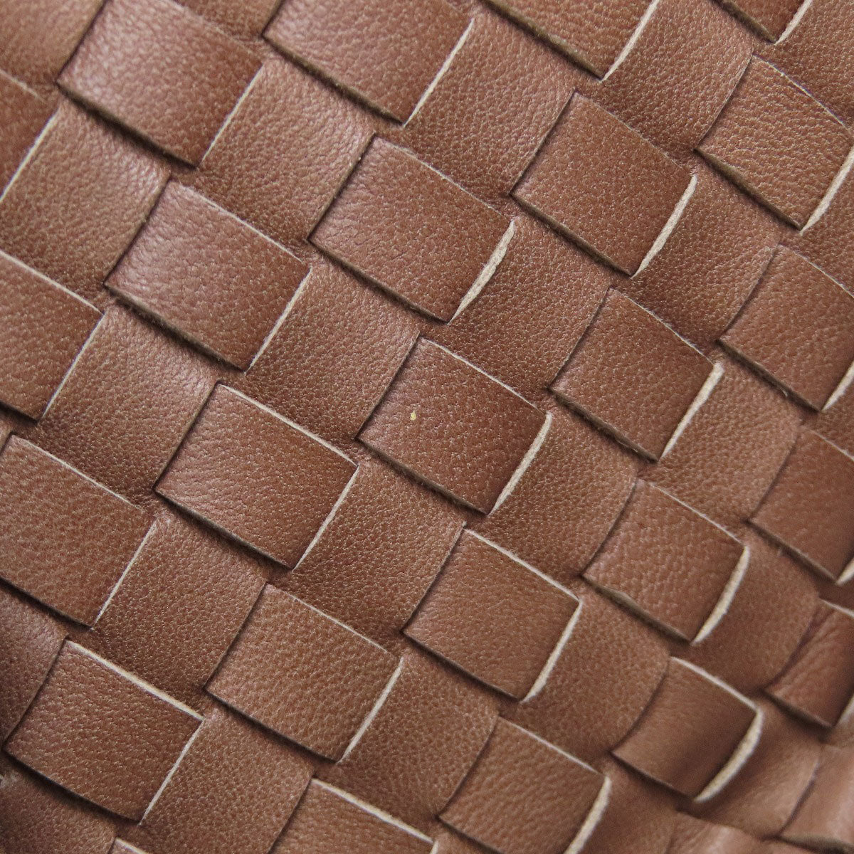 BOTTEGA VENETA ボッテガヴェネタ イントレチャート ハンドバッグ カーフ レディース 中古