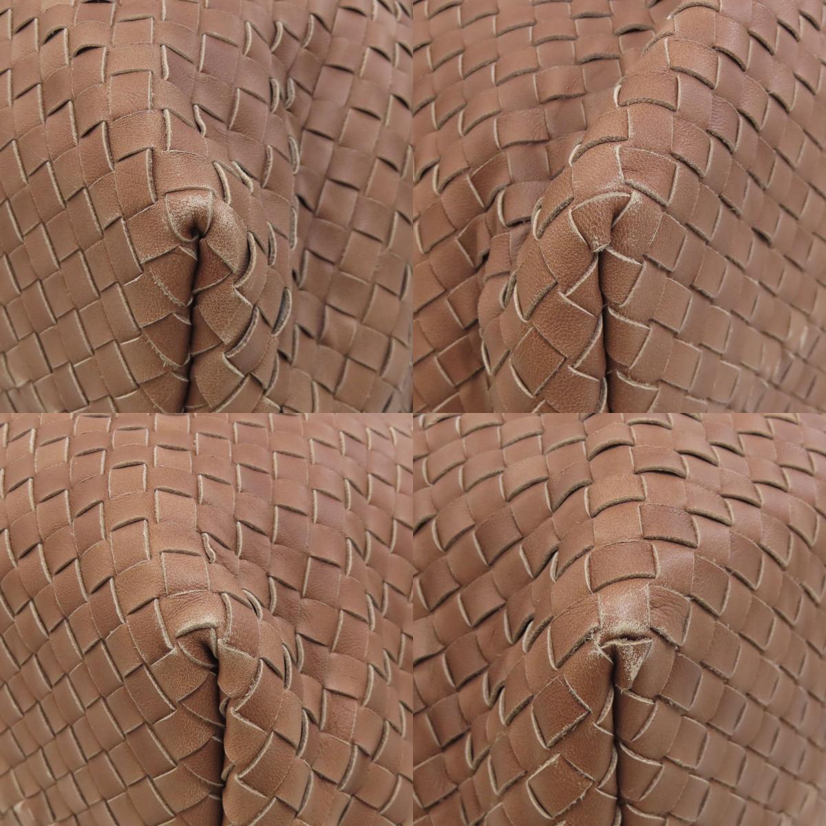 BOTTEGA VENETA ボッテガヴェネタ イントレチャート ハンドバッグ カーフ レディース 中古