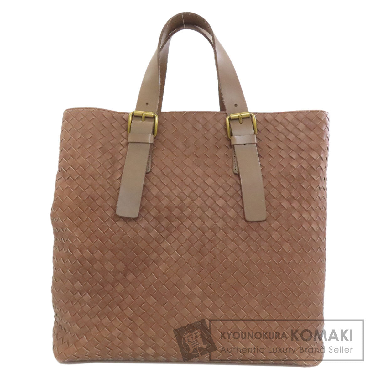 BOTTEGA VENETA ボッテガヴェネタ イントレチャート ハンドバッグ カーフ レディース 中古