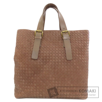BOTTEGA VENETA ボッテガヴェネタ イントレチャート ハンドバッグ カーフ レディース 中古
