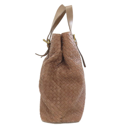 BOTTEGA VENETA ボッテガヴェネタ イントレチャート ハンドバッグ カーフ レディース 中古