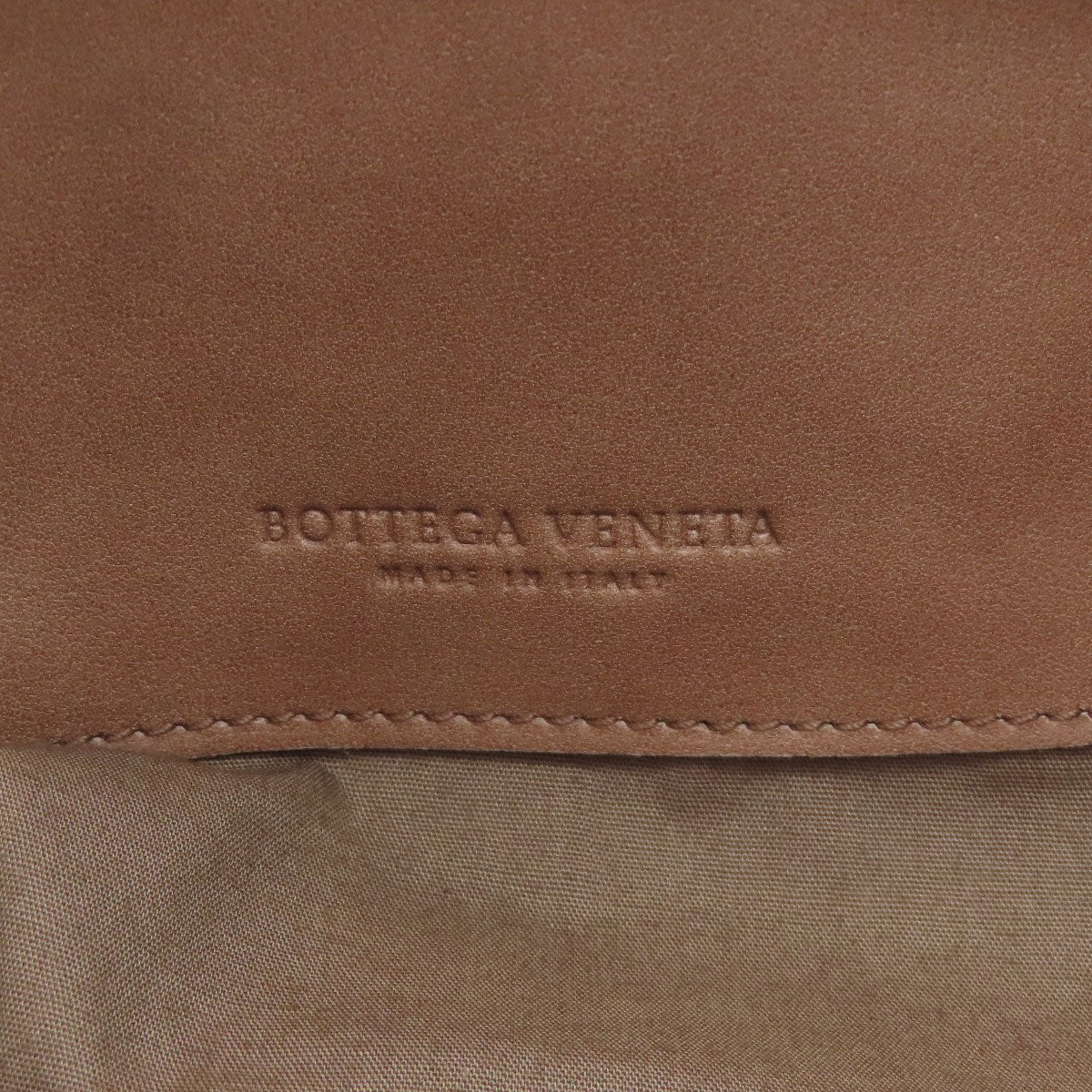 BOTTEGA VENETA ボッテガヴェネタ イントレチャート ハンドバッグ カーフ レディース 中古