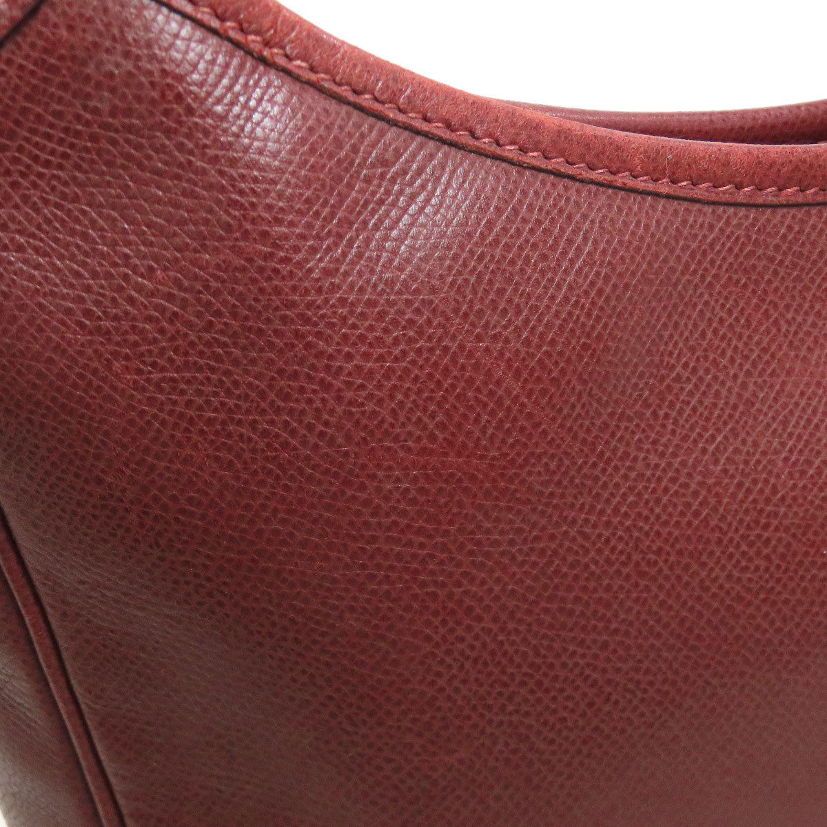HERMES エルメス トリム31 ルージュアッシュ シルバー金具 ショルダーバッグ リセ レディース 中古
