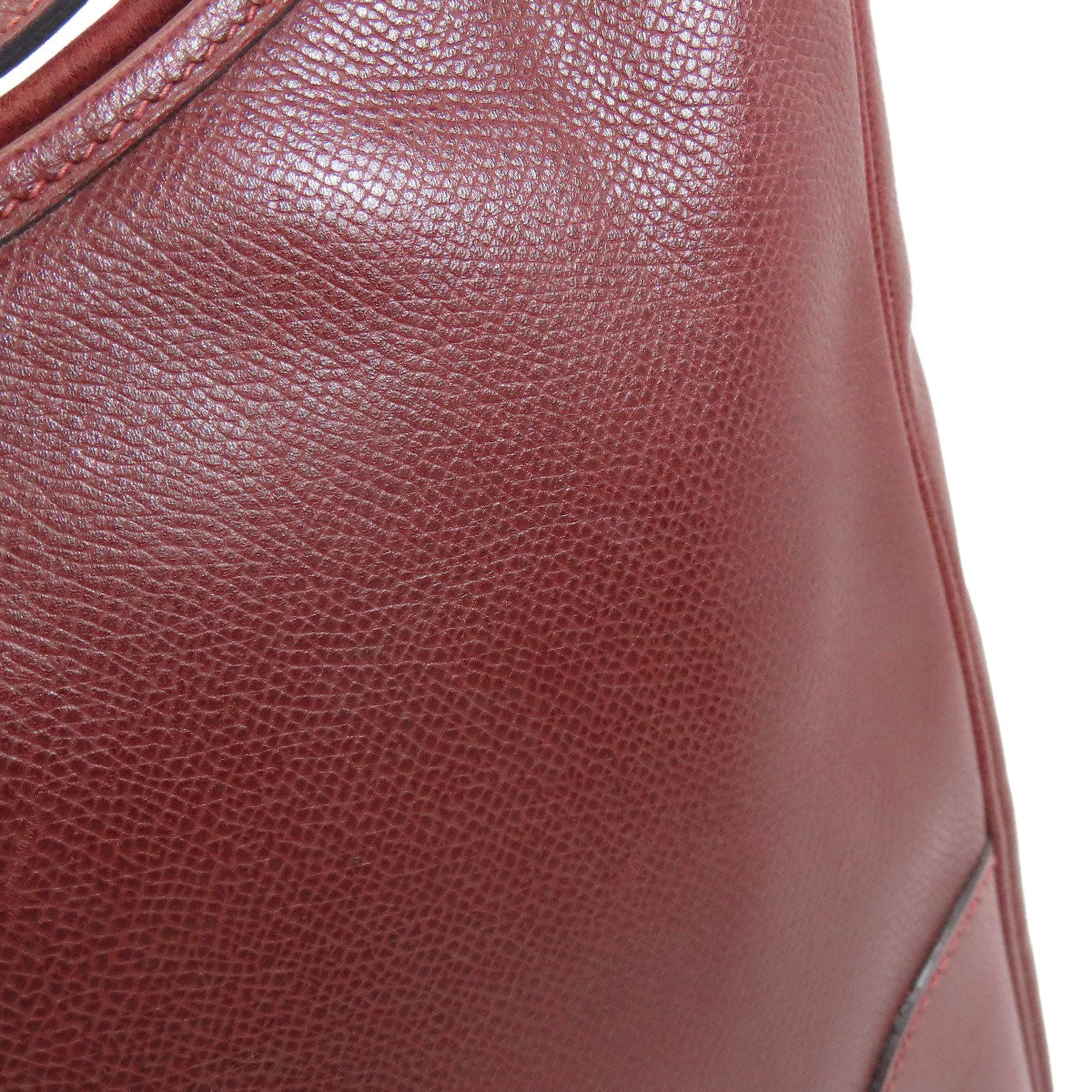 HERMES エルメス トリム31 ルージュアッシュ シルバー金具 ショルダーバッグ リセ レディース 中古