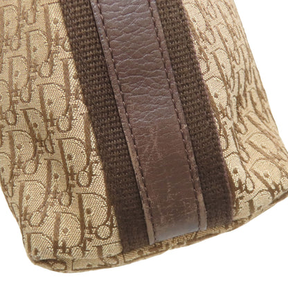 CHRISTIAN DIOR クリスチャンディオール トロッター柄 ショルダーバッグ キャンバス レディース 中古