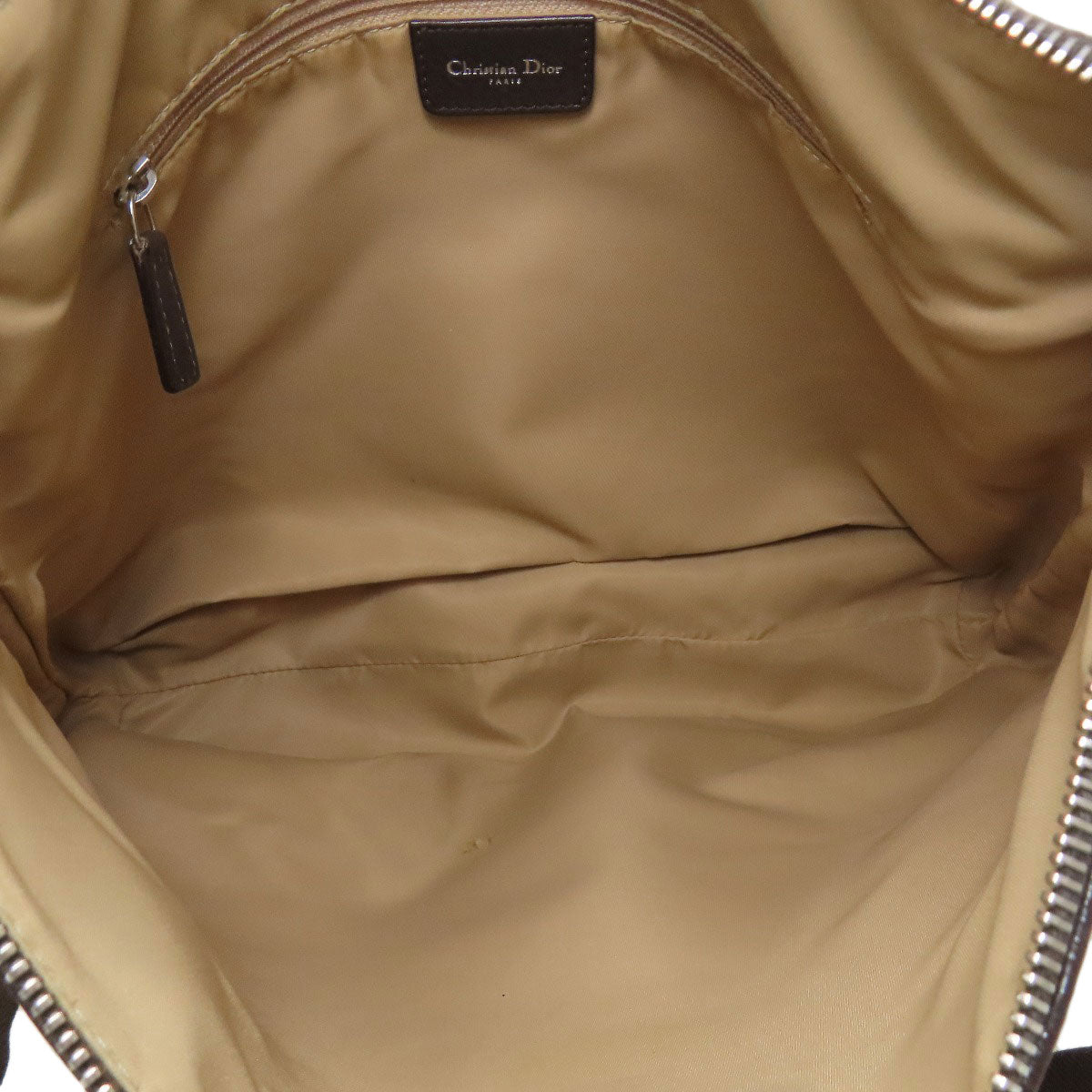CHRISTIAN DIOR クリスチャンディオール トロッター柄 ショルダーバッグ キャンバス レディース 中古
