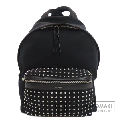 SAINT LAURENT サンローラン スタッズ リュック・デイパック キャンバス レディース 中古