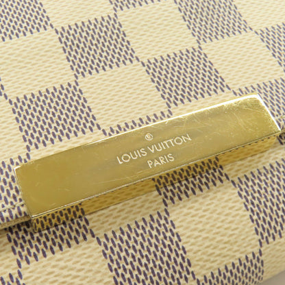 LOUIS VUITTON ルイヴィトン N41277 フェイボリットPM ハンドバッグ ダミエキャンバス レディース 中古