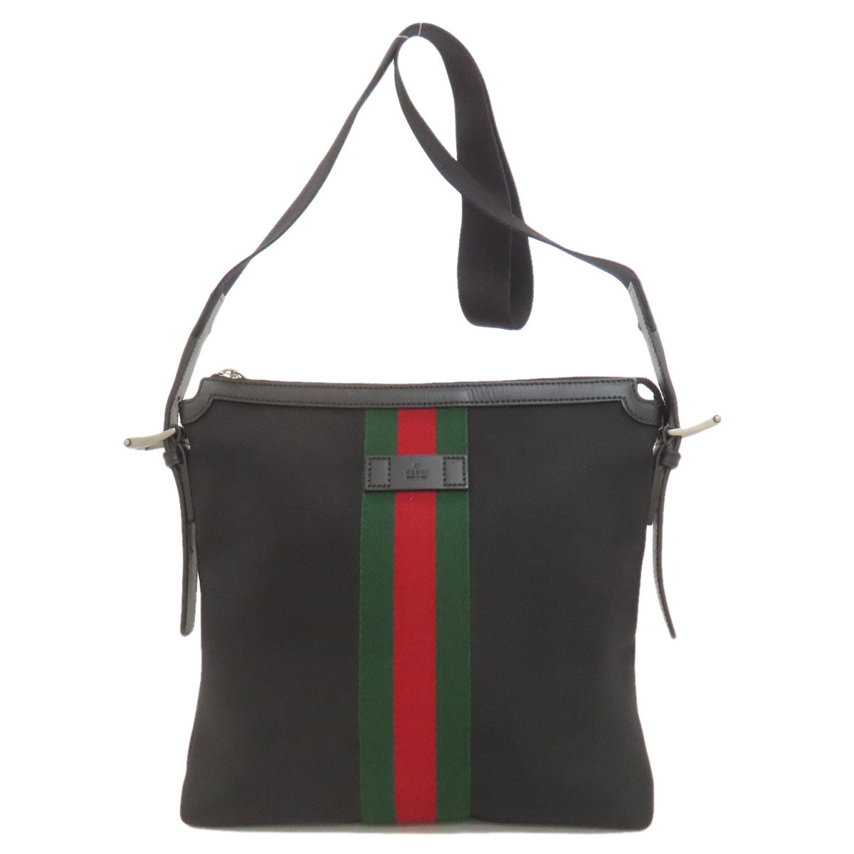 GUCCI グッチ 631199 アウトレット シェリーライン ロングショルダー ショルダーバッグ ナイロンキャンバス レディース 中古