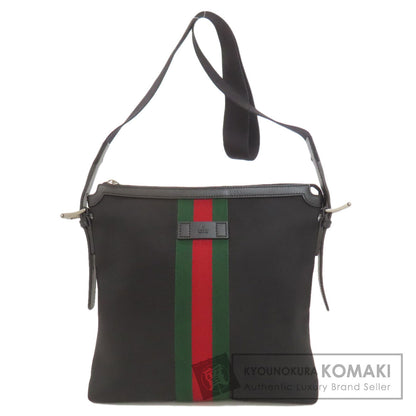 GUCCI グッチ 631199 アウトレット シェリーライン ロングショルダー ショルダーバッグ ナイロンキャンバス レディース 中古