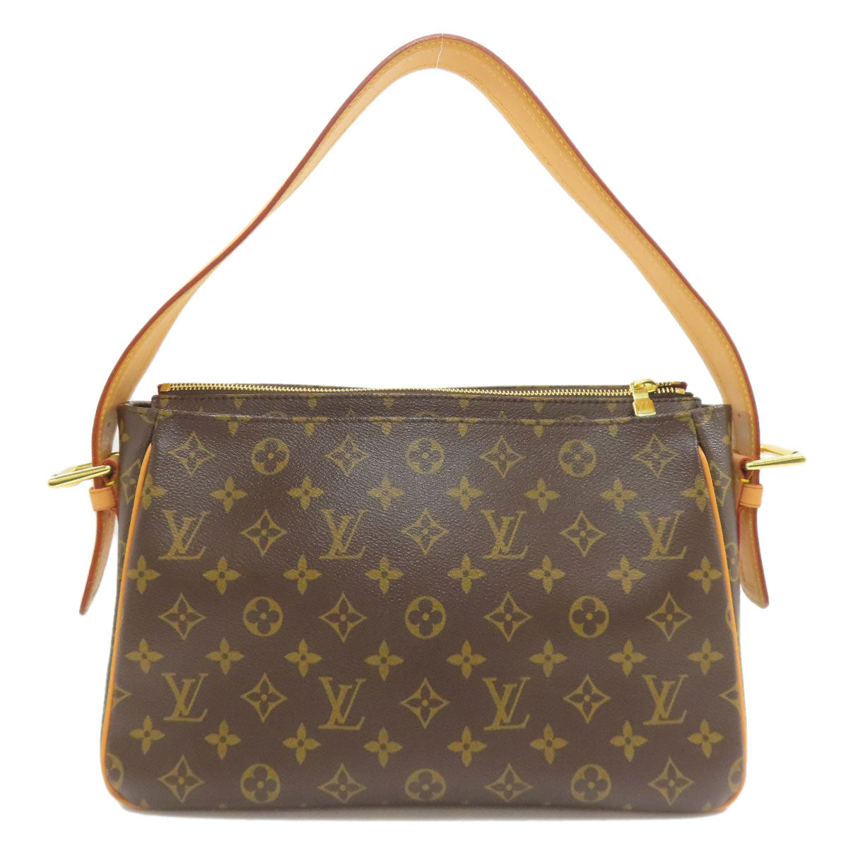 LOUIS VUITTON ルイヴィトン M51163 ヴィバ・シテGM ショルダーバッグ モノグラムキャンバス レディース 中古