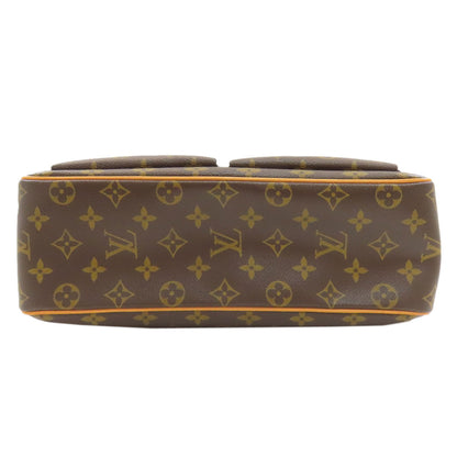 LOUIS VUITTON ルイヴィトン M51163 ヴィバ・シテGM ショルダーバッグ モノグラムキャンバス レディース 中古