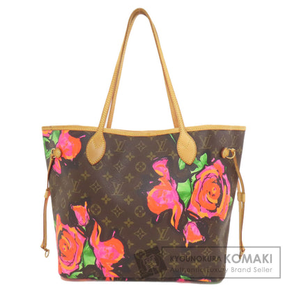 LOUIS VUITTON ルイヴィトン M48613 ネヴァーフルMM ローズ トートバッグ モノグラムキャンバス レディース 中古