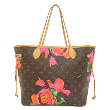 LOUIS VUITTON ルイヴィトン M48613 ネヴァーフルMM ローズ トートバッグ モノグラムキャンバス レディース 中古