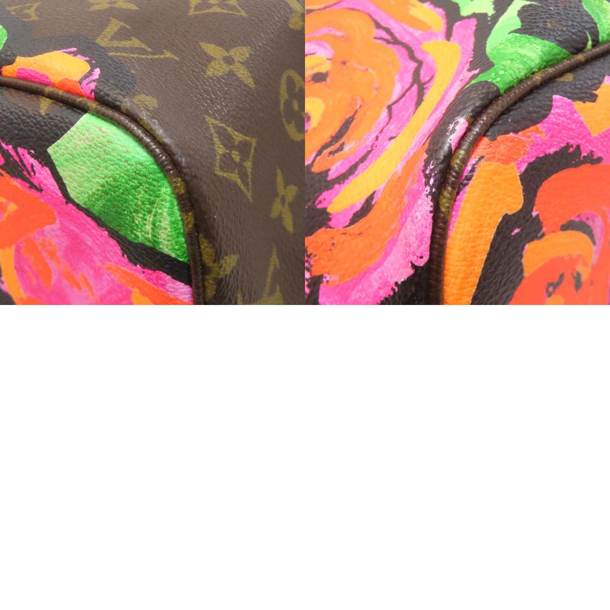 LOUIS VUITTON ルイヴィトン M48613 ネヴァーフルMM ローズ トートバッグ モノグラムキャンバス レディース 中古