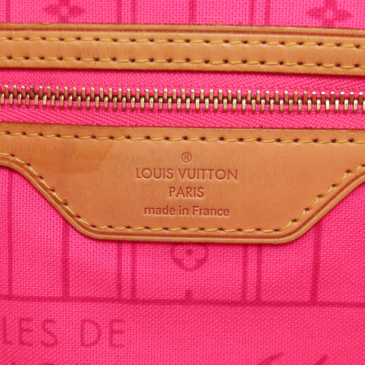 LOUIS VUITTON ルイヴィトン M48613 ネヴァーフルMM ローズ トートバッグ モノグラムキャンバス レディース 中古