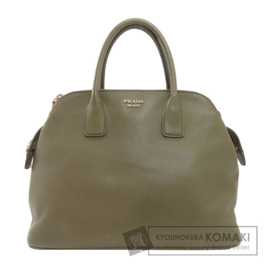 プラダ ロゴ金具 ハンドバッグ 中古 商品画像1
