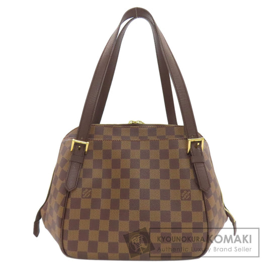LOUIS VUITTON ルイヴィトン N51174 ベレムMM トートバッグ ダミエキャンバス レディース 中古