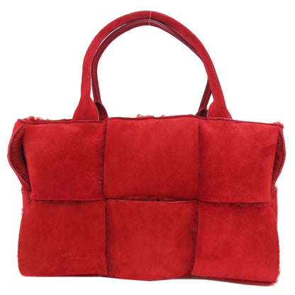 BOTTEGA VENETA ボッテガヴェネタ アルコトート ハンドバッグ スウェード レディース 中古