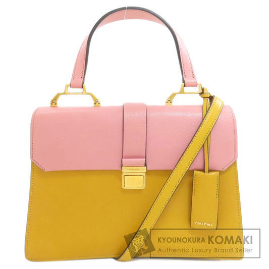 ミュウミュウ 2WAY ハンドバッグ 中古 商品画像1