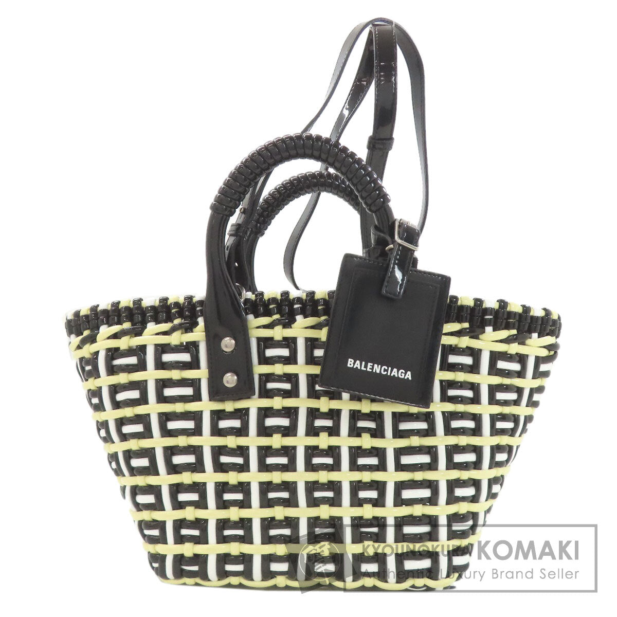 【未使用級☆限定品】バレンシアガ ビストロXS ハンドバッグ 2way エナメル バレンシアガ ビストロXS 2WAY 671342 ハンドバッグ 中古 | 京の蔵小牧