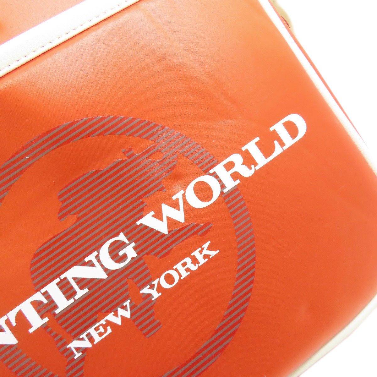 HUNTING WORLD ハンティングワールド ロゴ ショルダーバッグ ナイロン レディース 中古