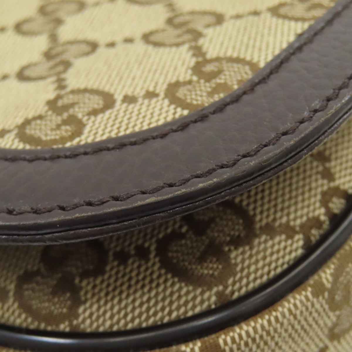 GUCCI グッチ 449172 アウトレット ロングショルダーGG ショルダーバッグ キャンバス レディース 中古