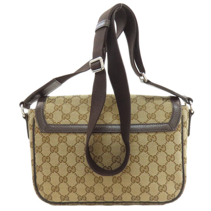 GUCCI グッチ 449172 アウトレット ロングショルダーGG ショルダーバッグ キャンバス レディース 中古