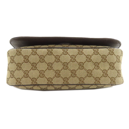 GUCCI グッチ 449172 アウトレット ロングショルダーGG ショルダーバッグ キャンバス レディース 中古