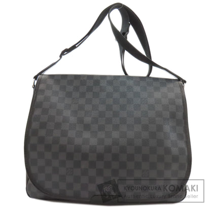 LOUIS VUITTON ルイヴィトン N58029 ダニエルMM ショルダーバッグ ダミエキャンバス メンズ 中古