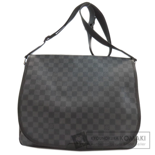LOUIS VUITTON ルイヴィトン N58029 ダニエルMM ショルダーバッグ ダミエキャンバス メンズ 中古