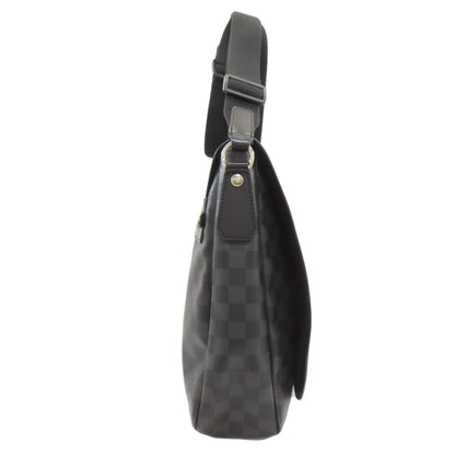 LOUIS VUITTON ルイヴィトン N58029 ダニエルMM ショルダーバッグ ダミエキャンバス メンズ 中古