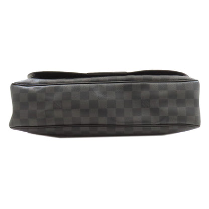 LOUIS VUITTON ルイヴィトン N58029 ダニエルMM ショルダーバッグ ダミエキャンバス メンズ 中古