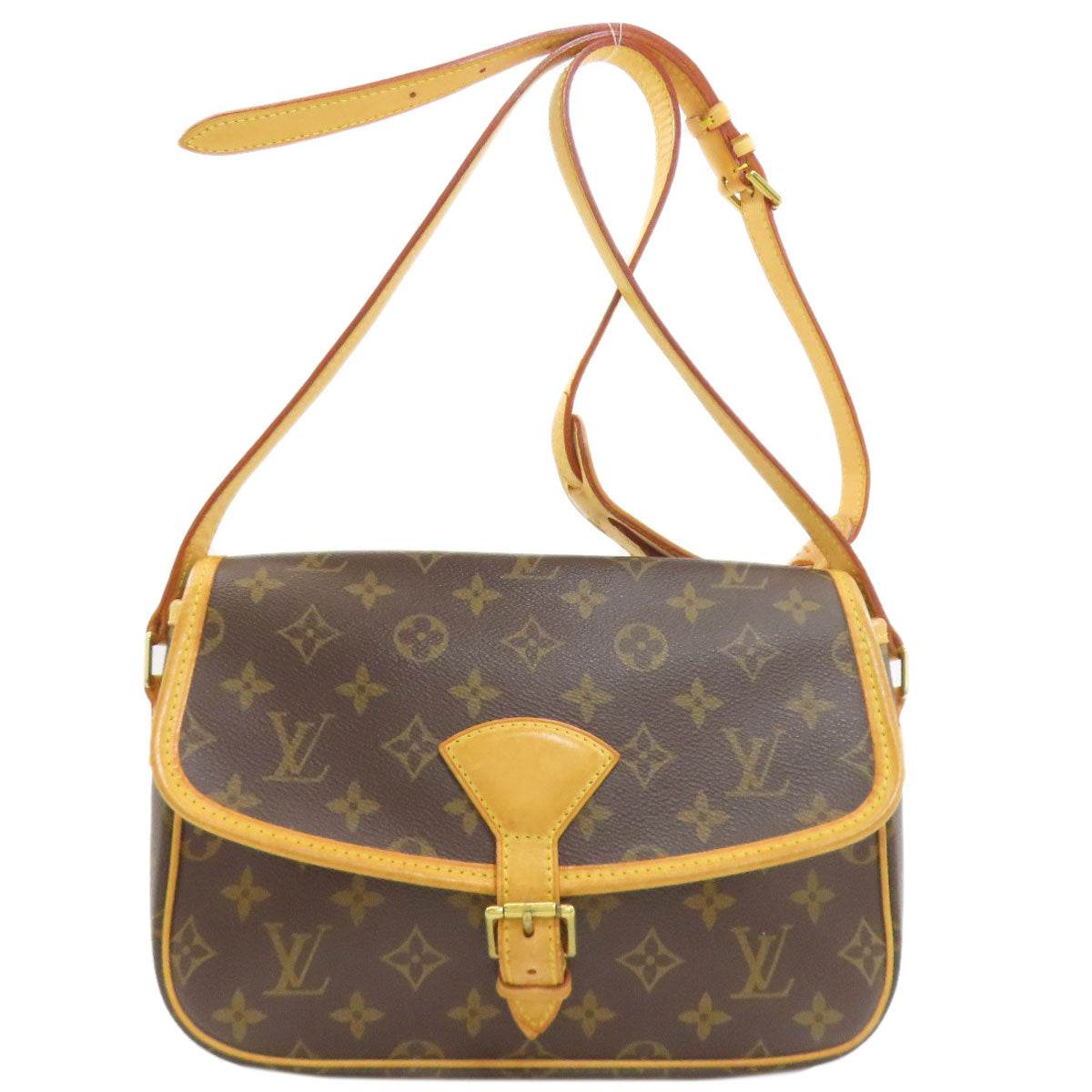 LOUIS VUITTON ルイヴィトン M42250 ソローニュ ショルダーバッグ モノグラムキャンバス レディース 中古