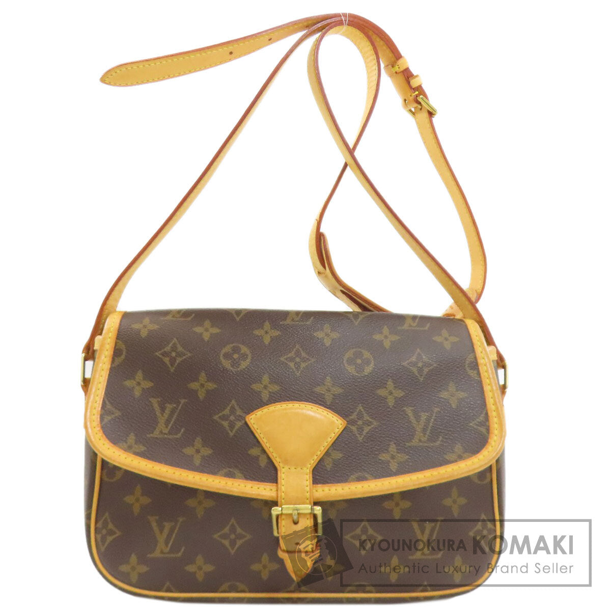 LOUIS VUITTON ルイヴィトン M42250 ソローニュ ショルダーバッグ モノグラムキャンバス レディース 中古