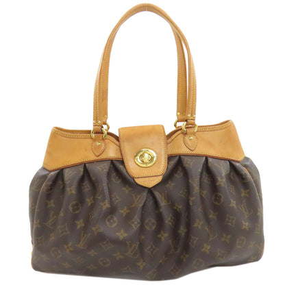 LOUIS VUITTON ルイヴィトン M45714 ボエシMM トートバッグ モノグラムキャンバス レディース 中古