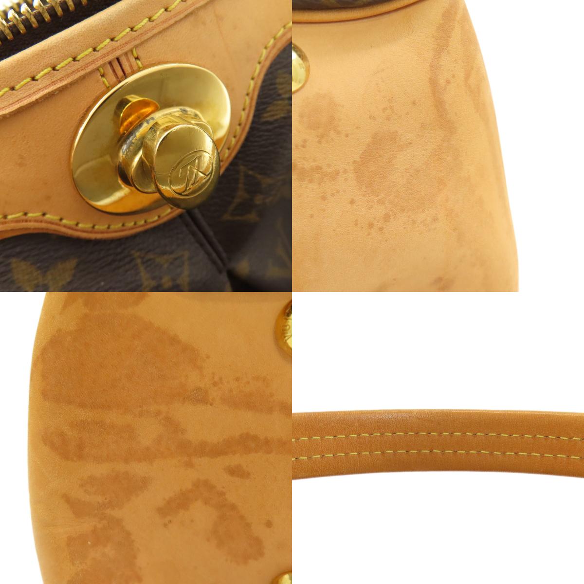 LOUIS VUITTON ルイヴィトン M45714 ボエシMM トートバッグ モノグラムキャンバス レディース 中古