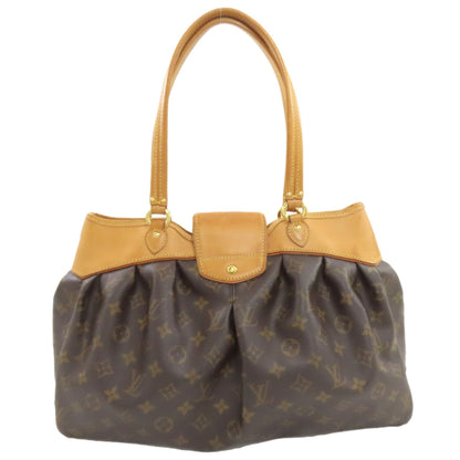 LOUIS VUITTON ルイヴィトン M45714 ボエシMM トートバッグ モノグラムキャンバス レディース 中古