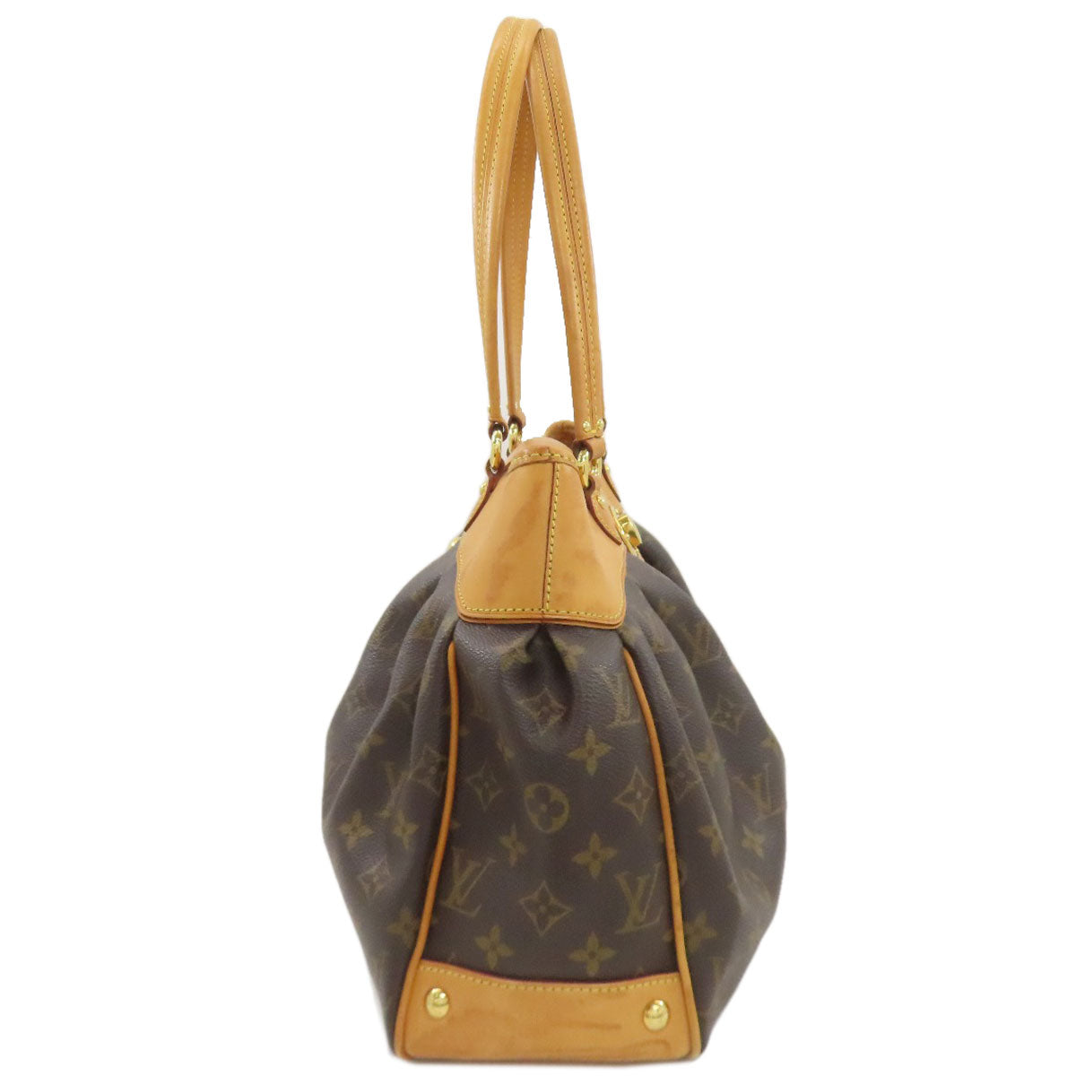 LOUIS VUITTON ルイヴィトン M45714 ボエシMM トートバッグ モノグラムキャンバス レディース 中古