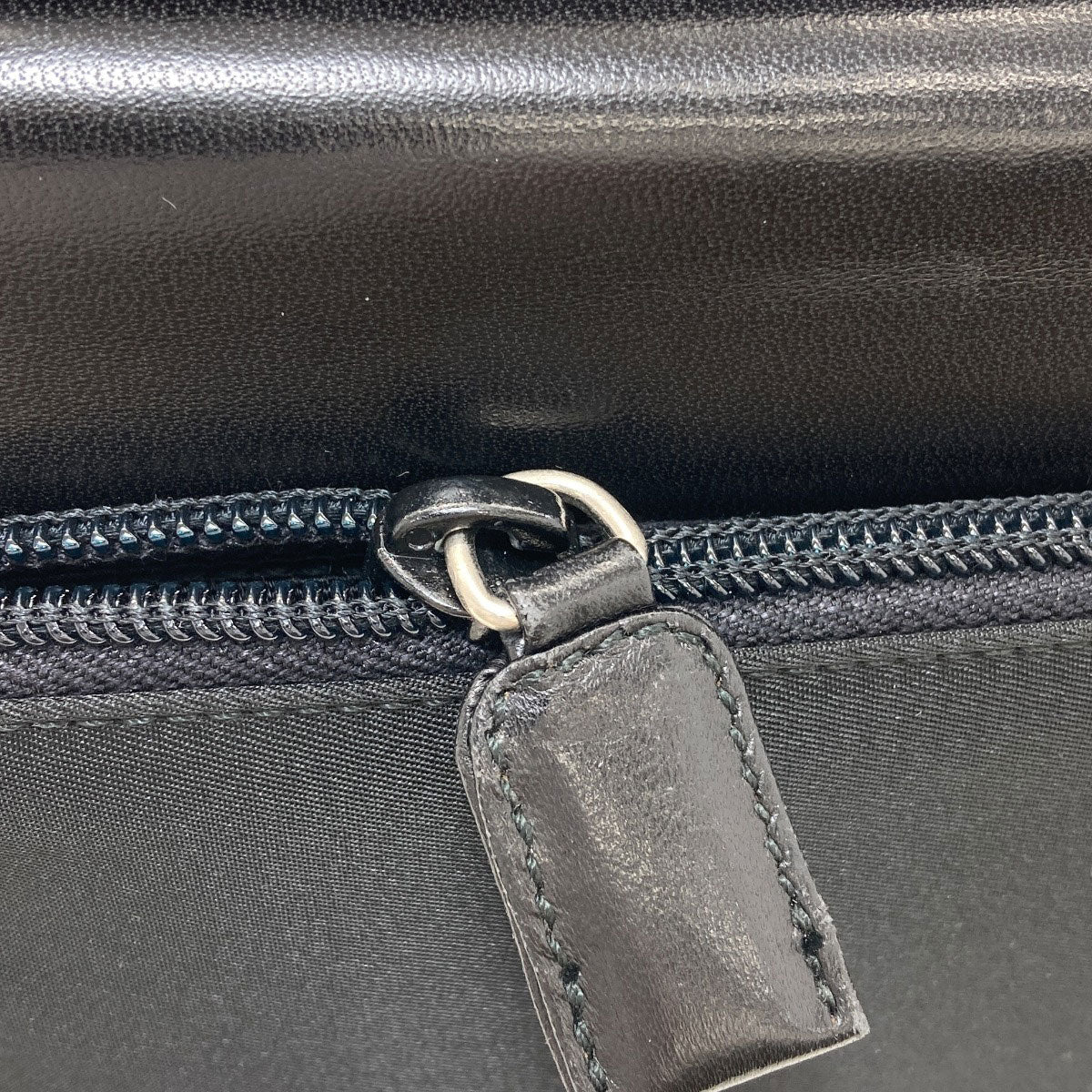 PRADA プラダ B7128 ベルトモチーフ ハンドバッグ ナイロン レディース 中古