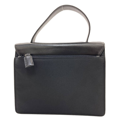 PRADA プラダ B7128 ベルトモチーフ ハンドバッグ ナイロン レディース 中古