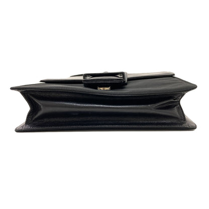 PRADA プラダ B7128 ベルトモチーフ ハンドバッグ ナイロン レディース 中古