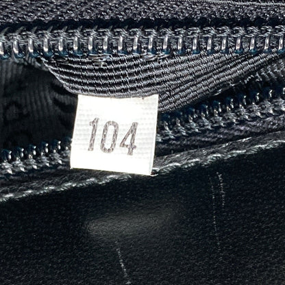 PRADA プラダ B7128 ベルトモチーフ ハンドバッグ ナイロン レディース 中古