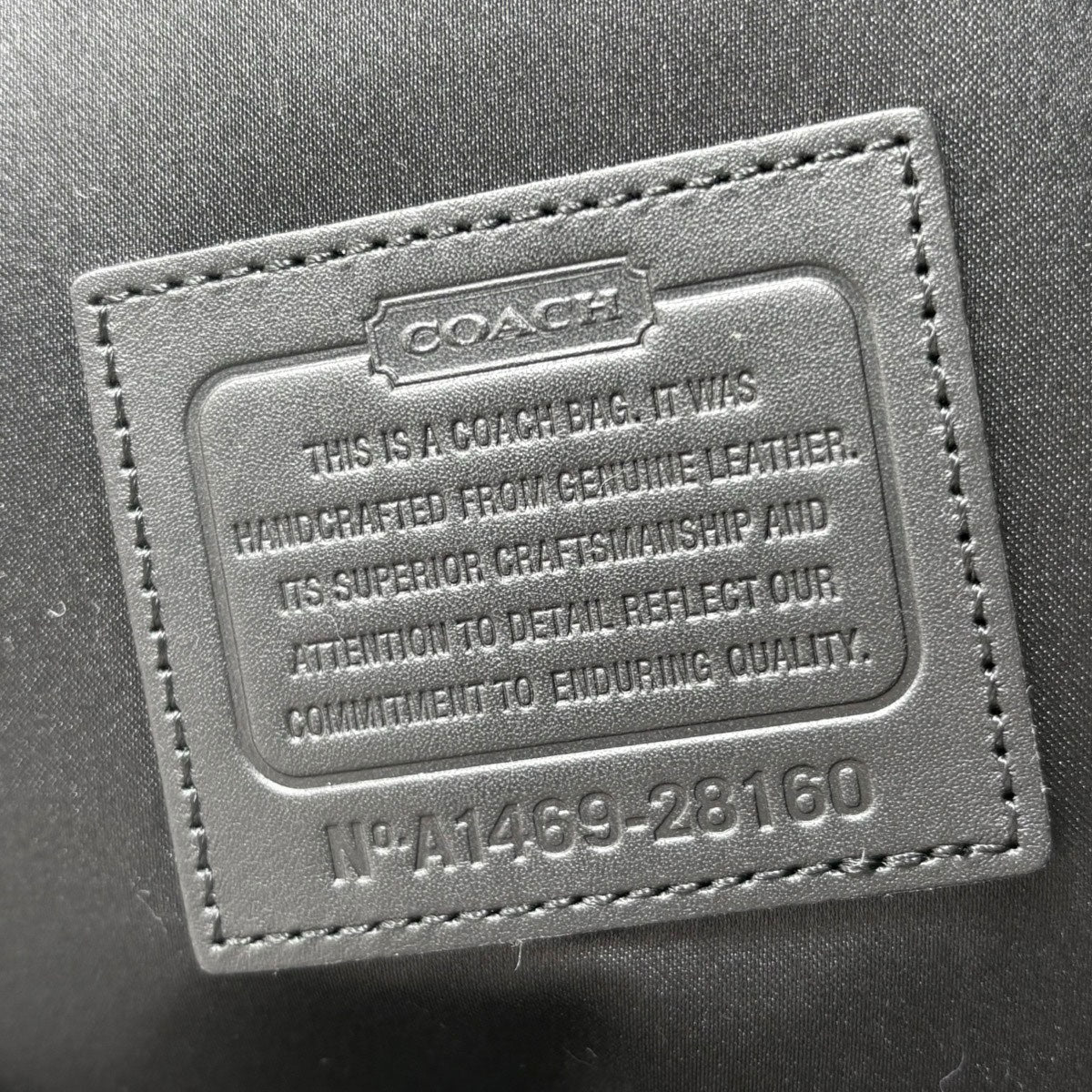 コーチ 28160 2WAY ハンドバッグ 中古 商品画像8